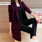 DRL Women's Autumn Winter Cardigan Sweater and Long Sections Wool Sweaters Slim Tight Bottoming Knitted Cardigans